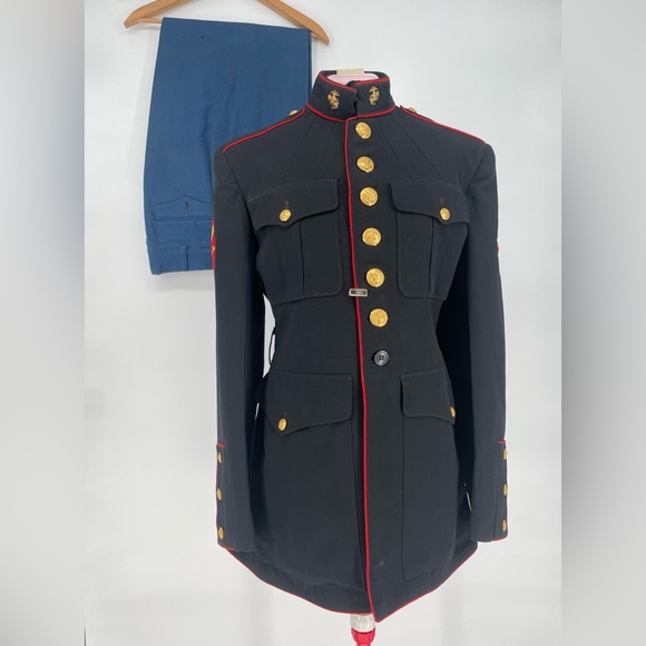 VTG Enlisted U.S. Marine Corps Dress Blue Uniform Jacket W/ Blue Wool Trousers - www.stlouis.ac.tz VTG Enlisted U.S. Marine Corps Dress Blue Uniform Jacket W/ Blue Wool Trousers - www.stlouis.ac.tz